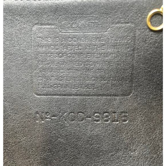 Vintage Coach 9816 Slim Duffle Medium Bag - Picture 11 of 12